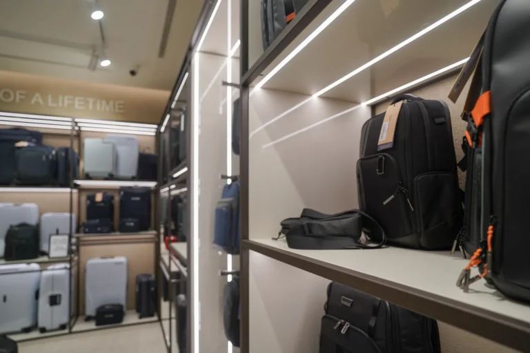 Exemplos Loja Samsonite Bolhão Porto Fotografia de Espaços Comerciais Sinopse (1)