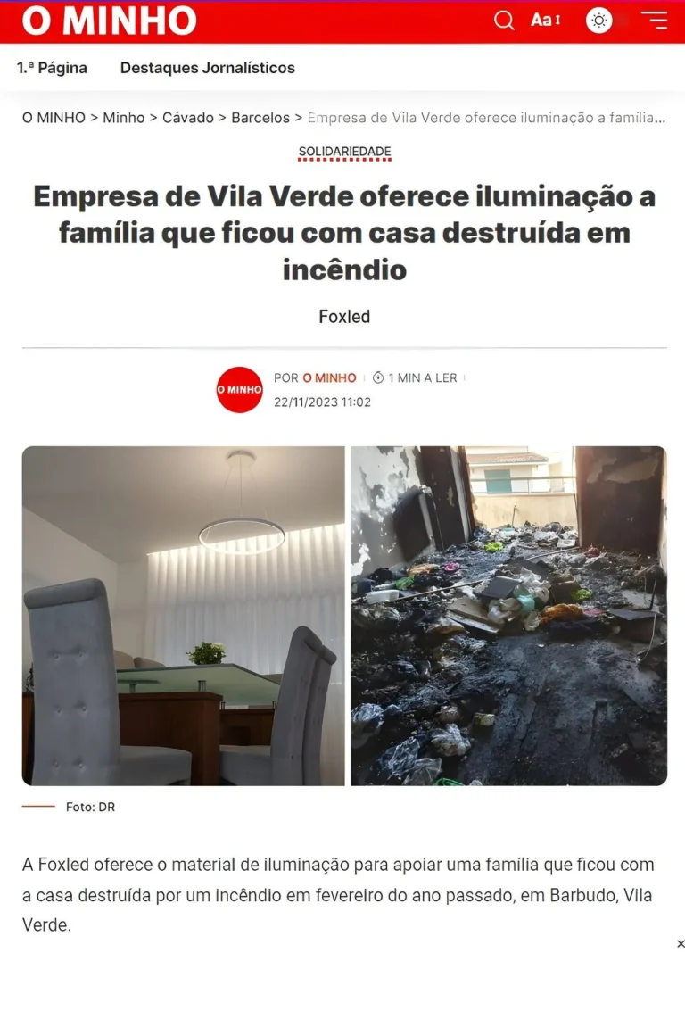 Foxled Solidariedade Incêndio Assessoria de Imprensa Sinopse