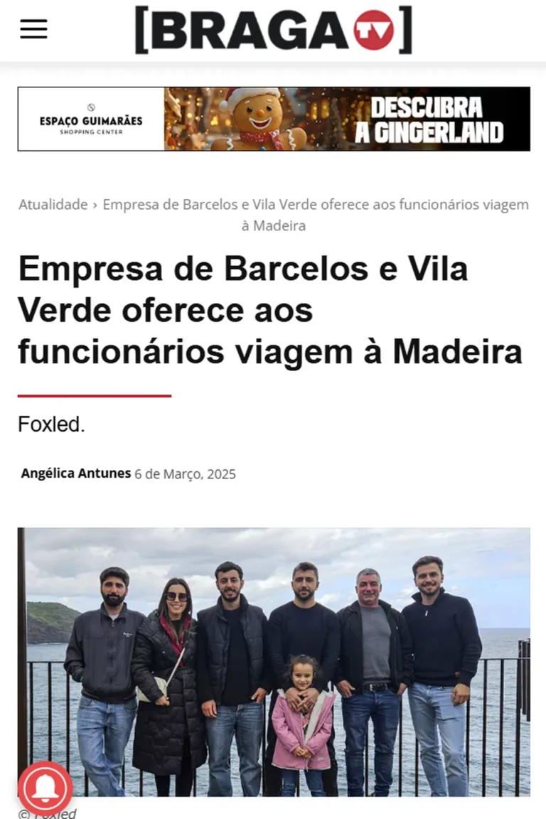 Foxled Viagem Madeira Prémio Assessoria de Imprensa Sinopse