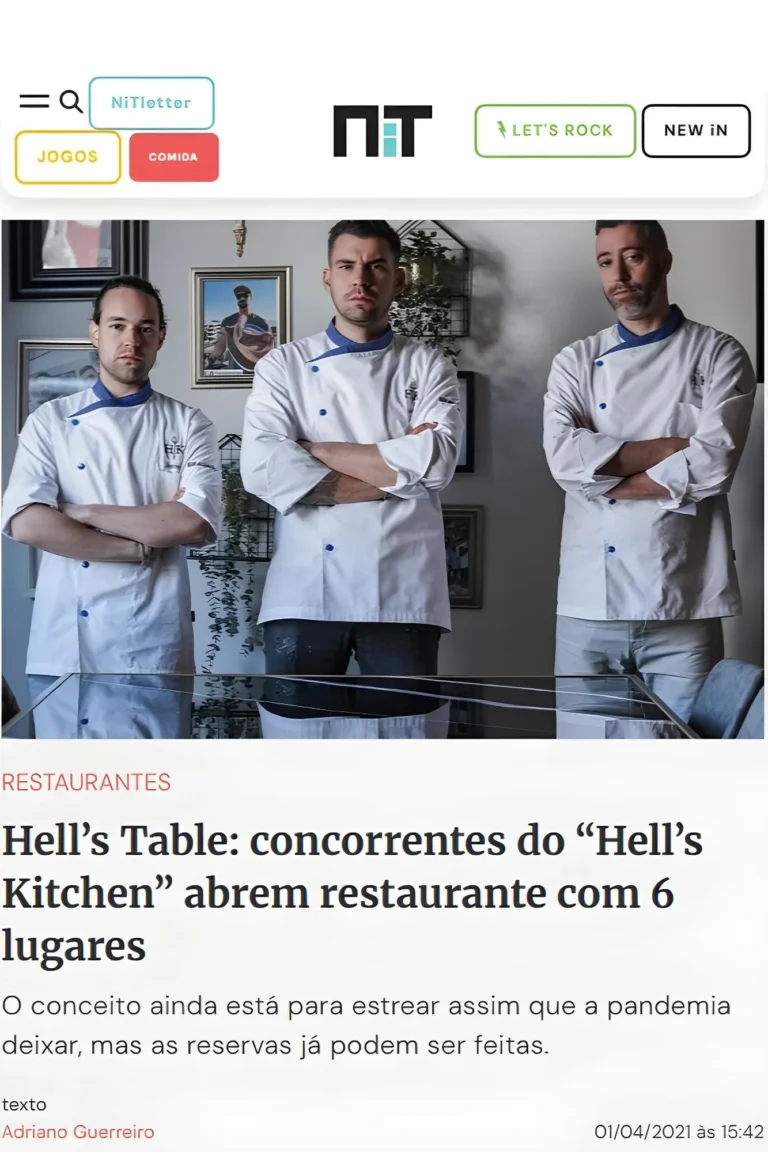 Hells Table Assessoria de Imprensa Sinopse
